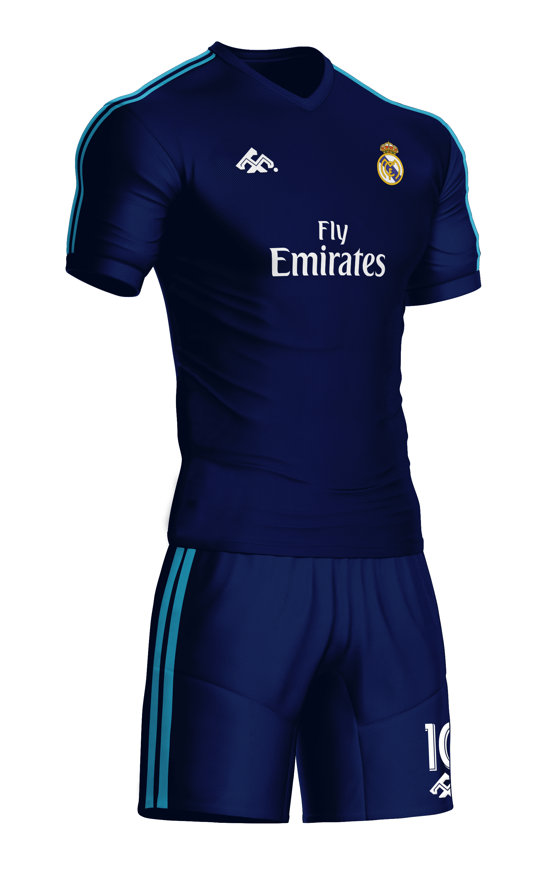 Real Madrid #47 Azul Rey