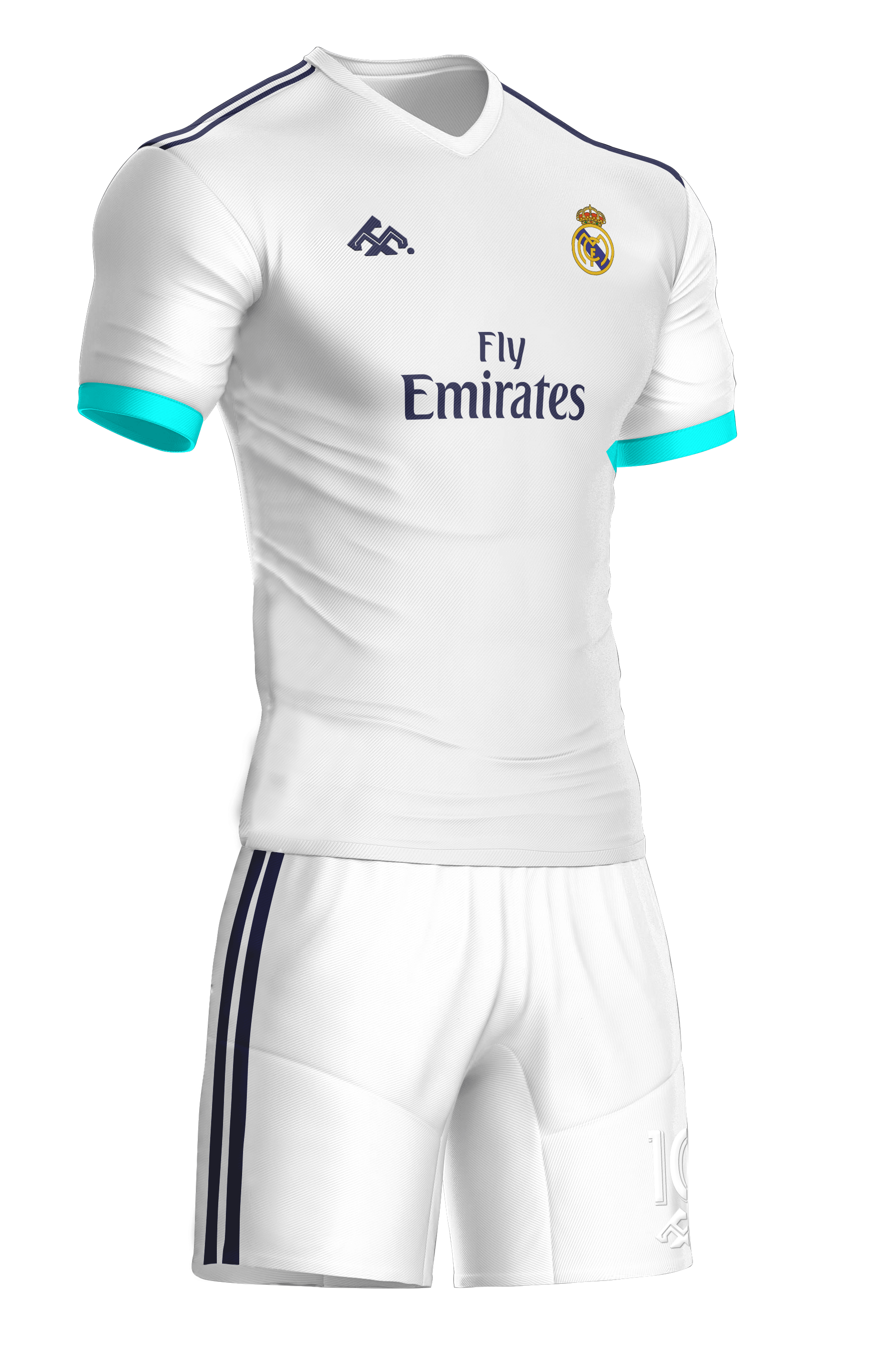 Real Madrid #203 Blanco