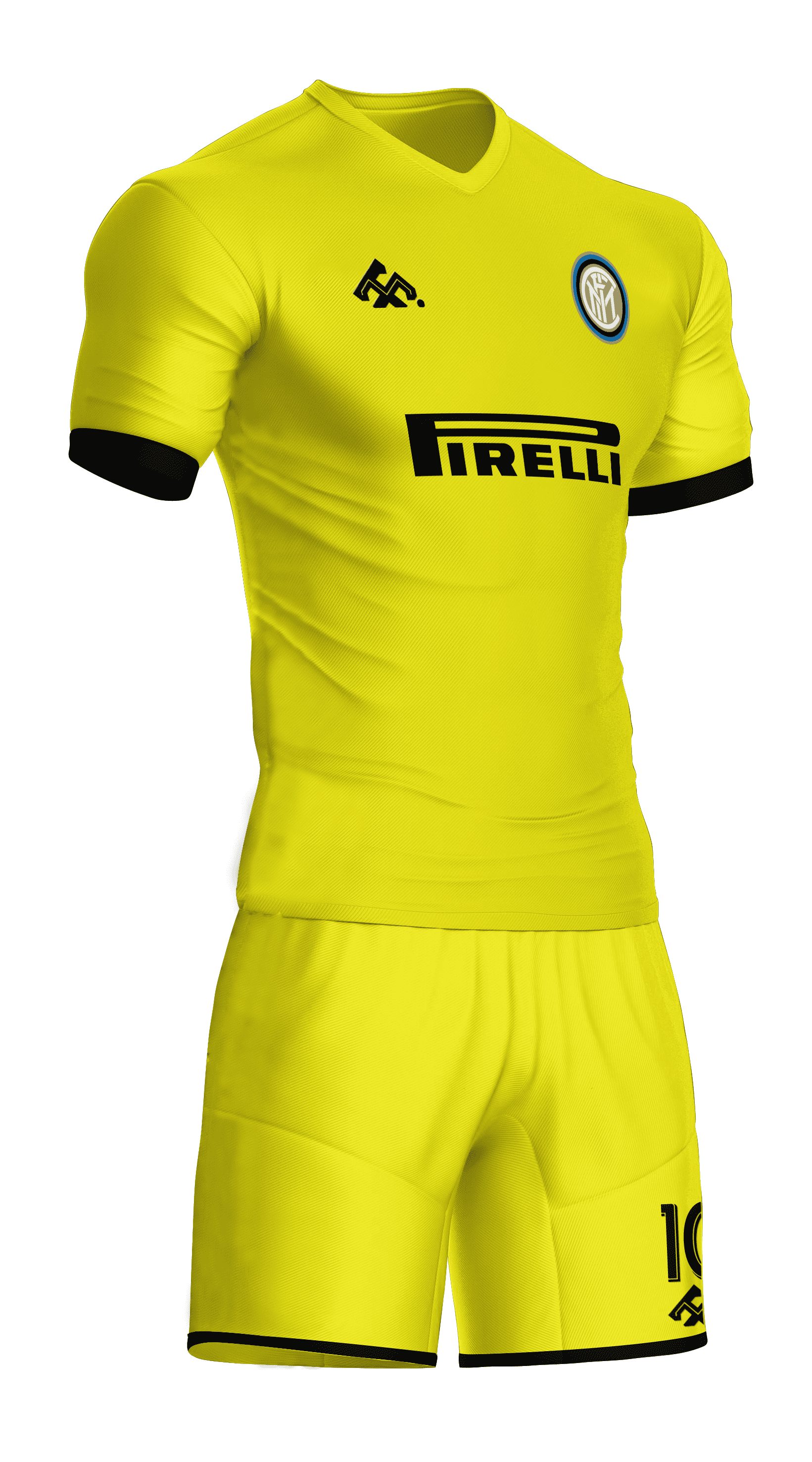 Inter de Milán #211 Amarillo