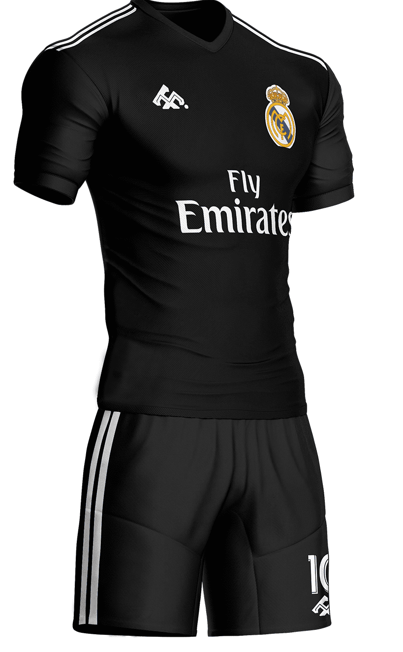 Real Madrid #292 Negro