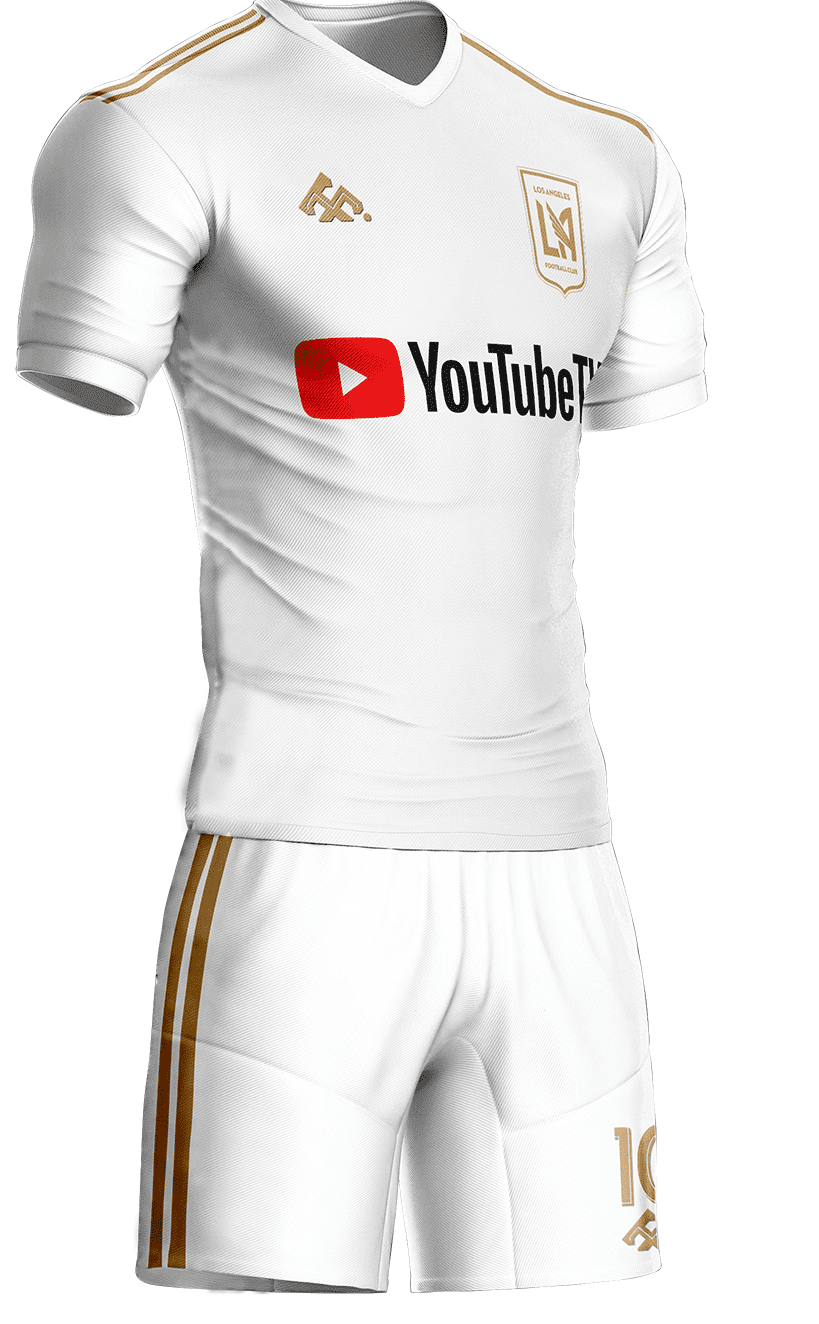 Los Ángeles FC #306 Blanco con Oro