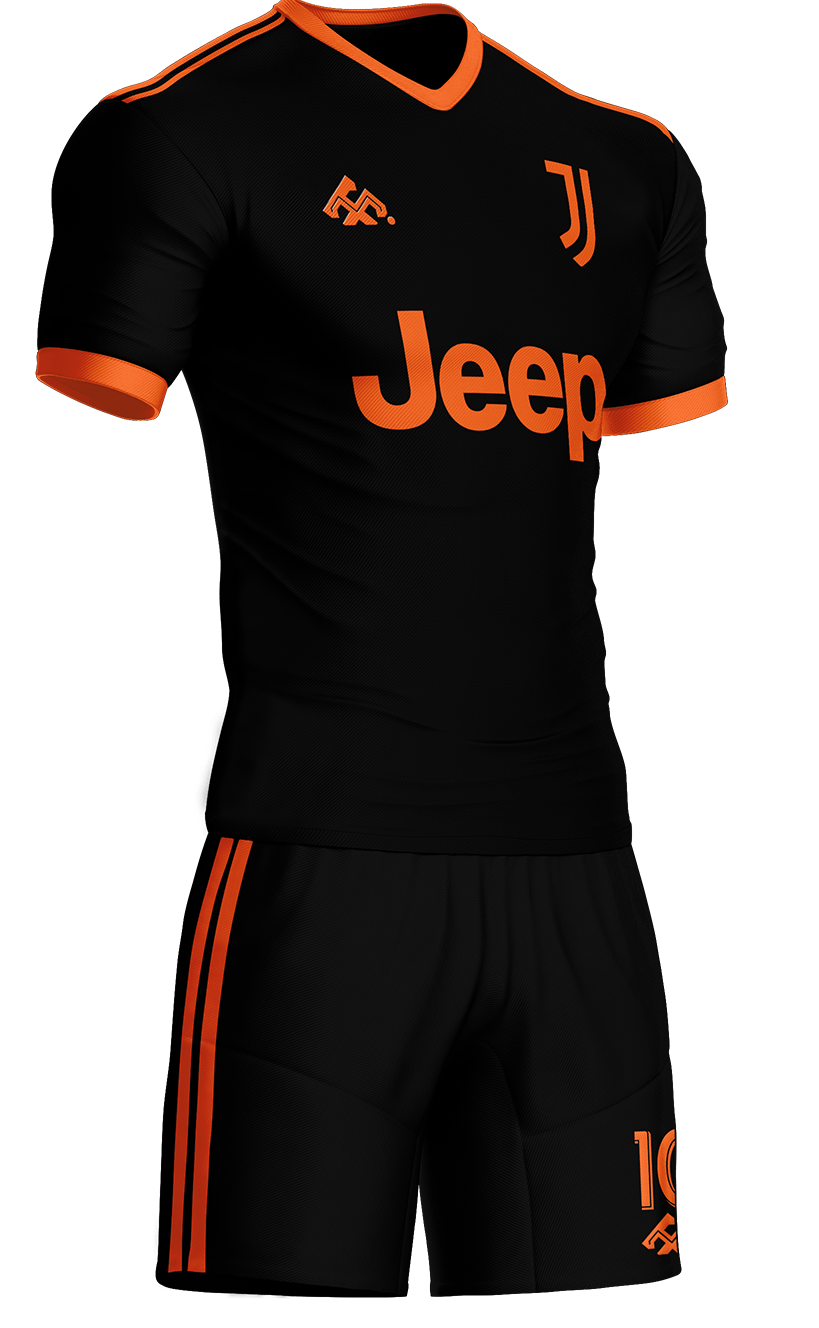 Juventus #346 - Negro con Naranja