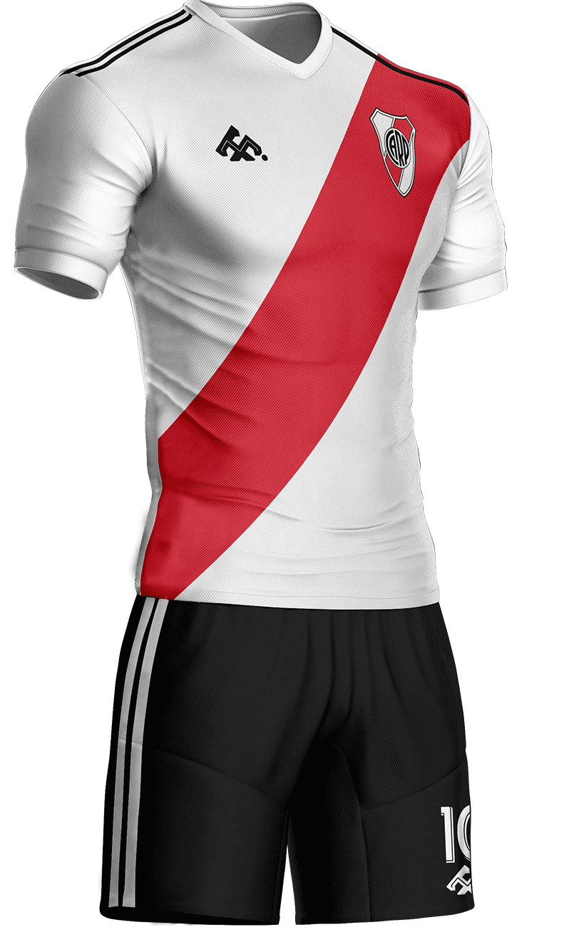 River Plate #255 (Blanco-Rojo-Negro)